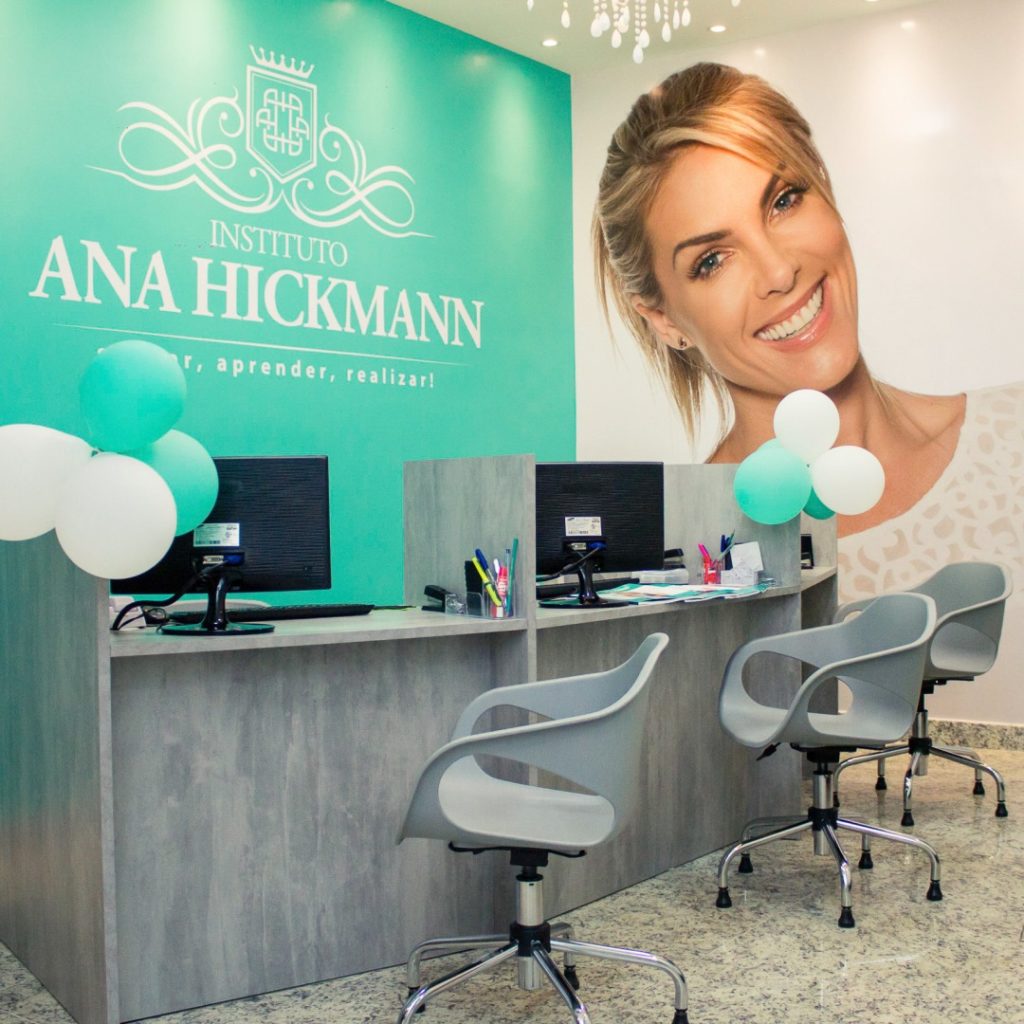 Instituto Ana Hickmann, que oferece curso de cabeleireiro